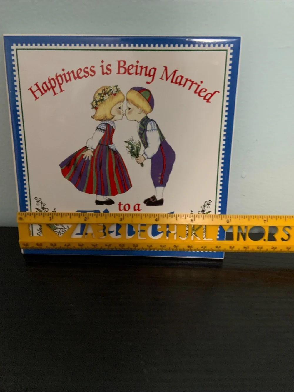 Trivet with Finnish Saying - Picture 2 of 4